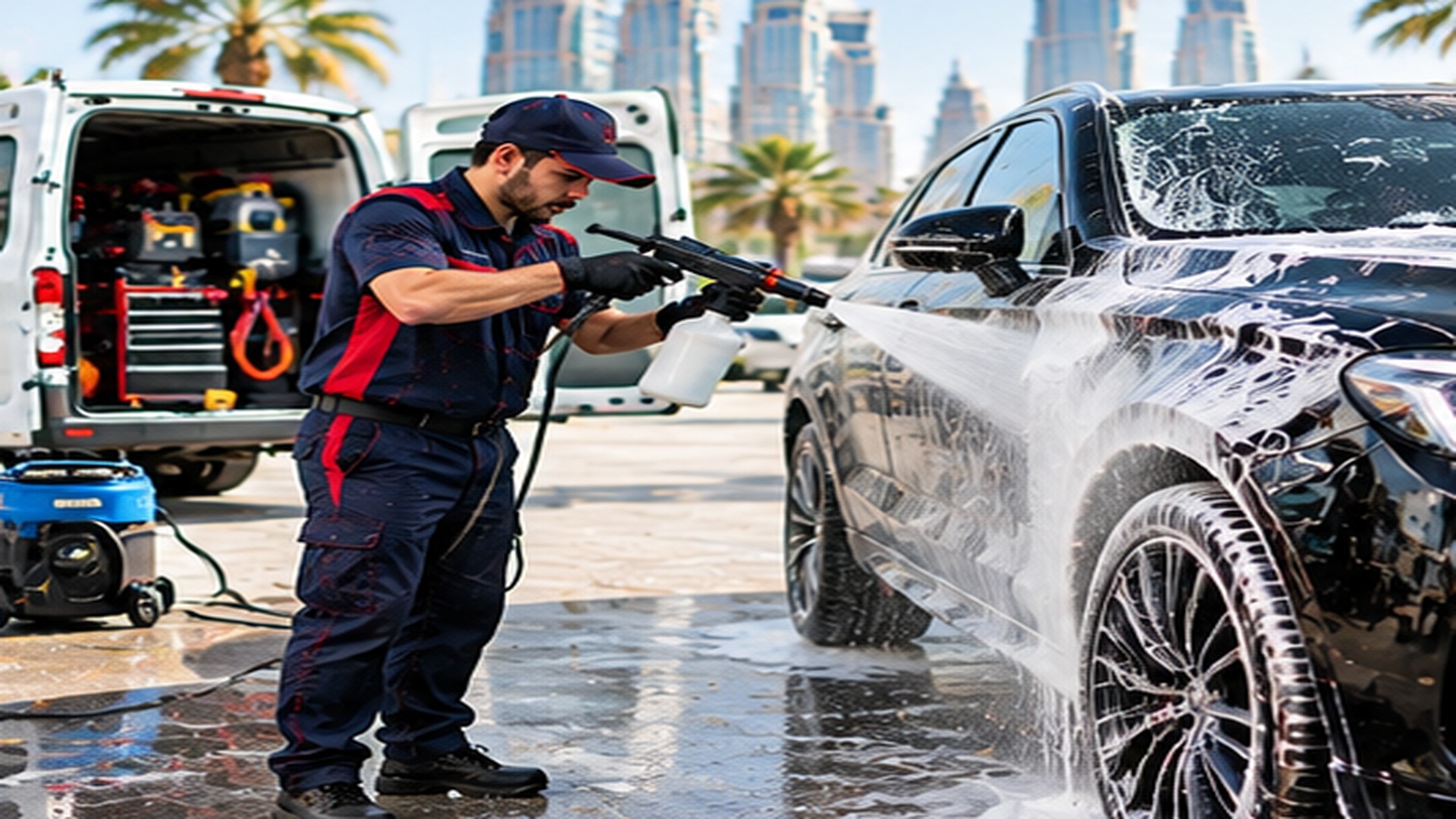 Mobile Car Washing